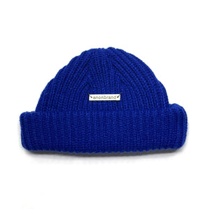 Fisherman beanie - royal blue